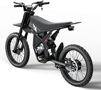 Upgraded GT73 Electric Motorcycle for Adults Teens 2400W 48V, Electric Dirt Bike Max 37 MPH & 1747Wh Dual Battery, 85 Mile Long Range Ebike with 25" Dirt Tires E Dirtbike
