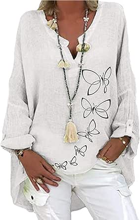 DOTIN T-Shirt Donna Maniche Corte Casual Estiva Magliette Basic