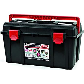 Raaco Germany Handelsgesellschaft mbH Tool Box 235 x 445 x 230 mm with Tool Tray Polypropylene