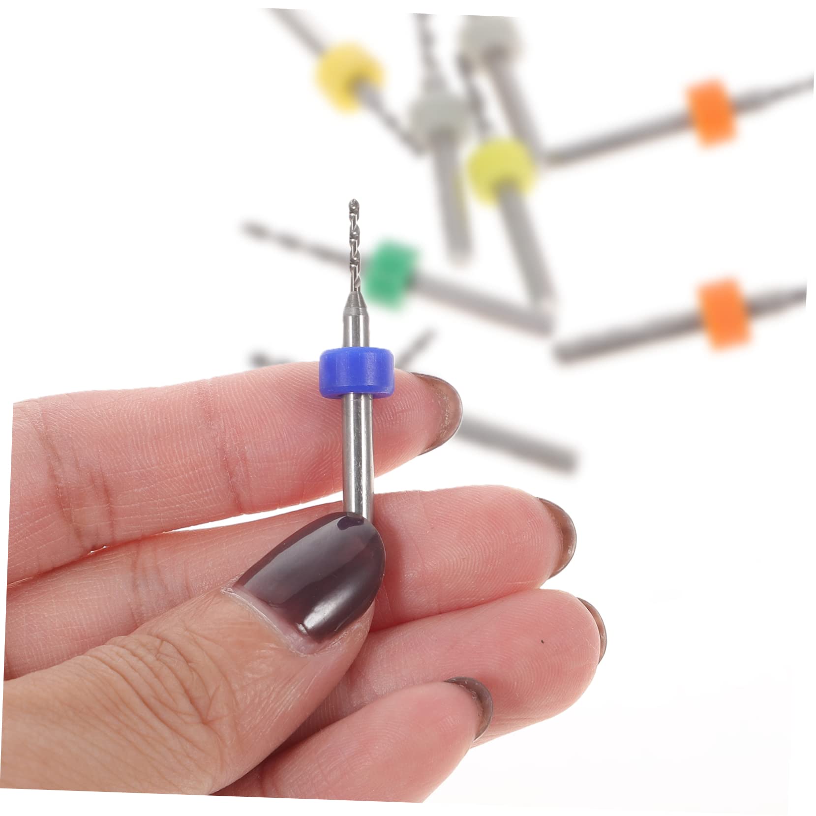 BESTonZON 90 Pz punta da trapano per circuito stampato mini trapano gioiello mini strumenti artigianale a mano manuale difficile piccolo attrezzo impostare suite