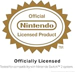 PowerA Protection Case for Nintendo Switch 2 - Kirby Mouthful, Officially Licensed, Protective Storage, Holds up to 9 Game Cards and 2 microSD Express Cards, Integrated Play Stand