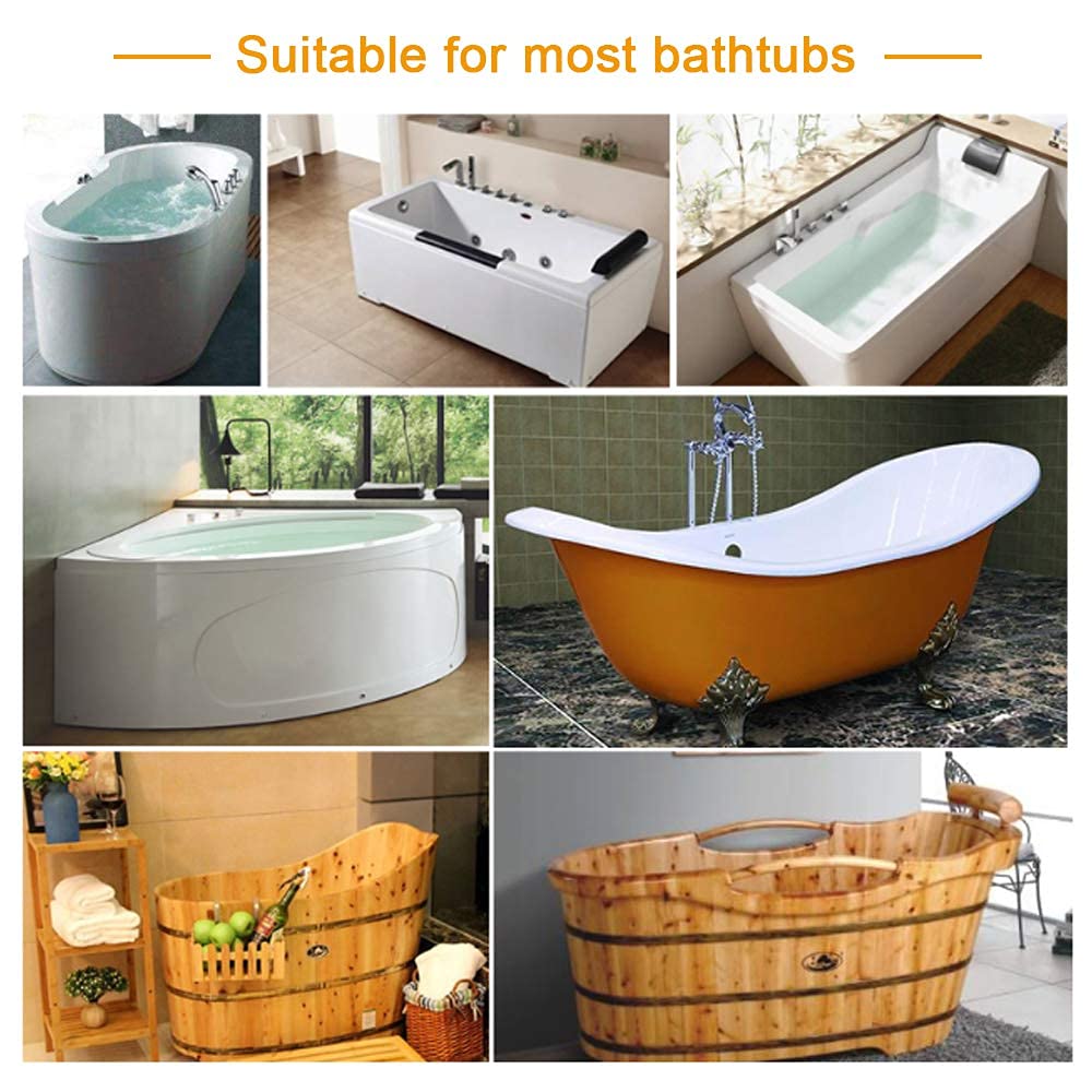 Vassoio Per Vasca In Bamb&ugrave; Espandibile - Da 70 A 105 Cm - Natur&eacute;o, Ideale Per Doccia E Relax