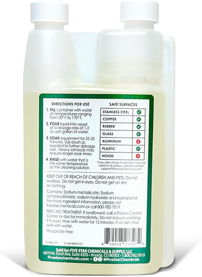 Limpiador Cooler Keg PBW de 946ml para Cerveza miniatura 2