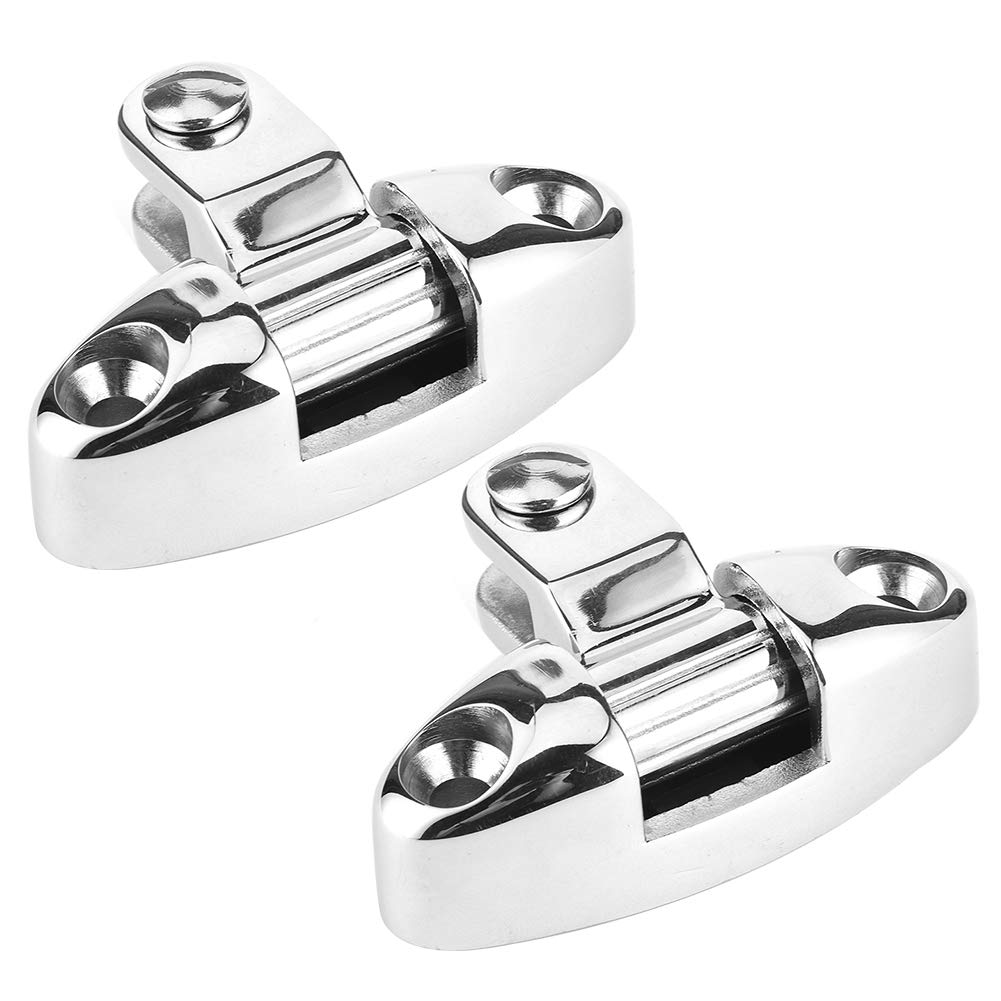 Obrotowy Zawias Pokładowy ze Stali Nierdzewnej Osprzęt do Jachtów Morskich do łodzi z Górnym Mocowaniem Bimini