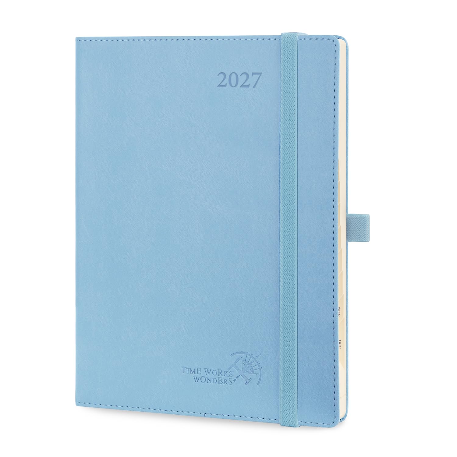 POPRUN 2027 Planner, 6.5" x 8.5", Daily Weekly and Monthly Appointment Book