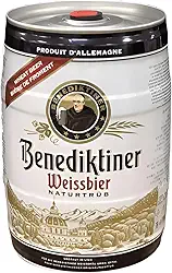 Barril Cerveja Alemã Benediktiner Weissbier Naturtrub 5 Lts