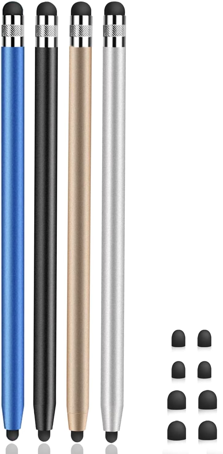 DOGAIN Stylus Pens for touch screens 4Pack 2 in 1 Tablet Capacitive