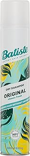 Batiste Original Dry Shampoo 350mL - Classic Fresh with Lemon & Lily Scent, Instantly Revitalise Oily Hair, Adds Volume & ...