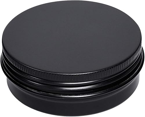 Miniatura 5 de Paquete de 28 latas de aluminio de 2 onzas, frascos para cosméticos, latas de metal, latas de viaje, tarros redondos con tapa de rosca, recipientes