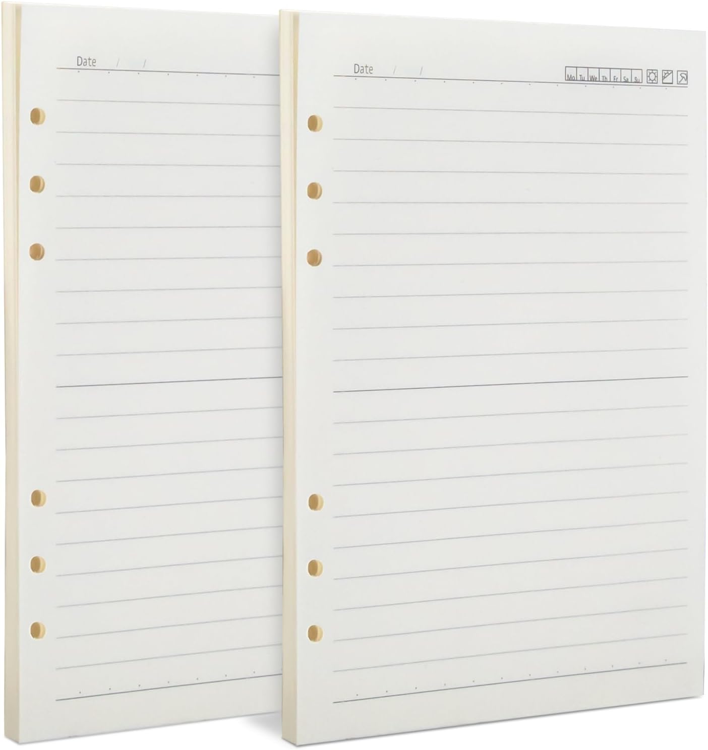 A5 Refill Paper 80 Pages A5 Loose Leaf Paper 6 Hole Notebook Refills For 6 Ring Refillable Binder Notebook Planner Diary Journal - 21