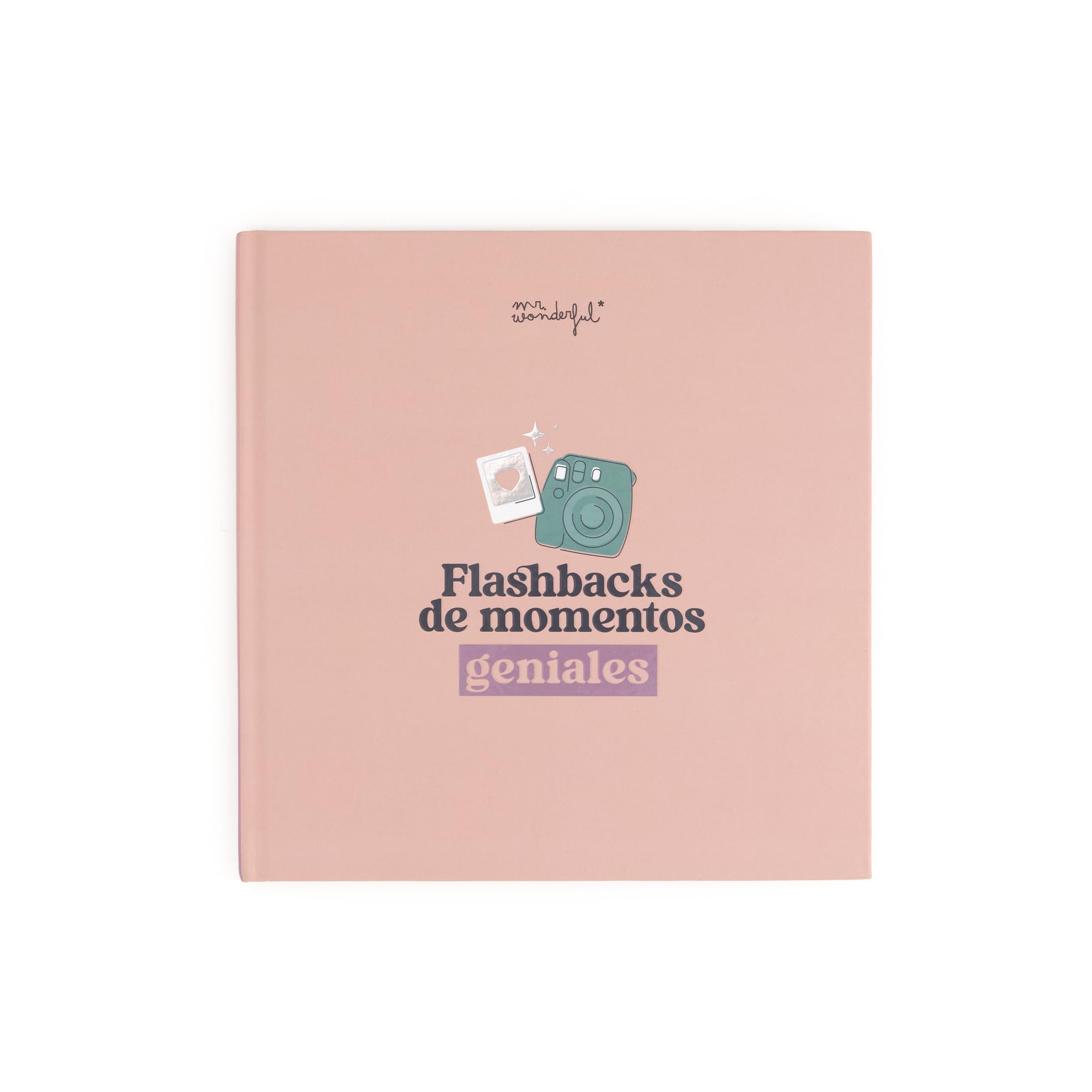 Mr. Wonderful - Photo album - Flashbacks of cool moments - Small photo album - With 64 pages and 8 sheets of stickers