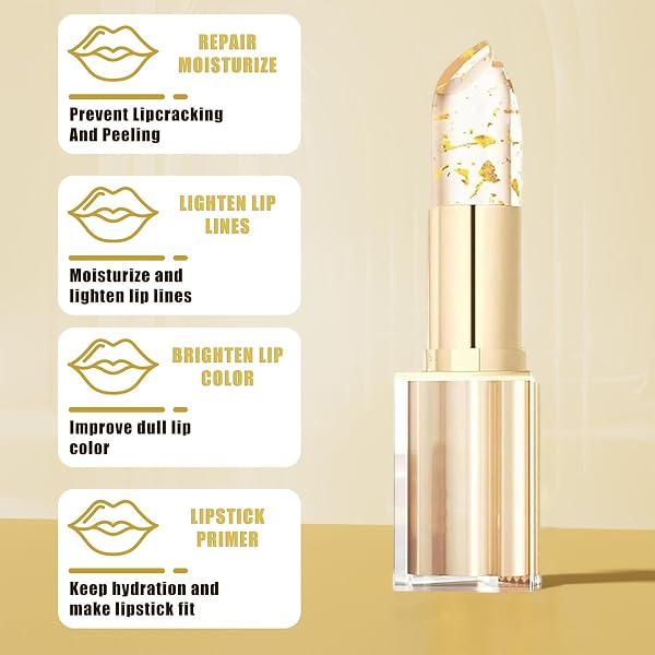 2 PCS Reveline Rouge à Lèvres, 2026 Rouge a Levre PH de la Peau, Sans Transfert Rouge a Levre Adaptatif, Baume Hydratant Longue Tenue 24h, Rouge à Lèvres Longue Tenue, Changement De Couleur - 3