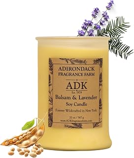 ADK Conditioner & Lavender Scented Candle, 580ml Natural Aromatherapy Candle for Home Decor and Kitchen Decor, Relaxing Herbal Wax Candles Perfect for Gift Giving