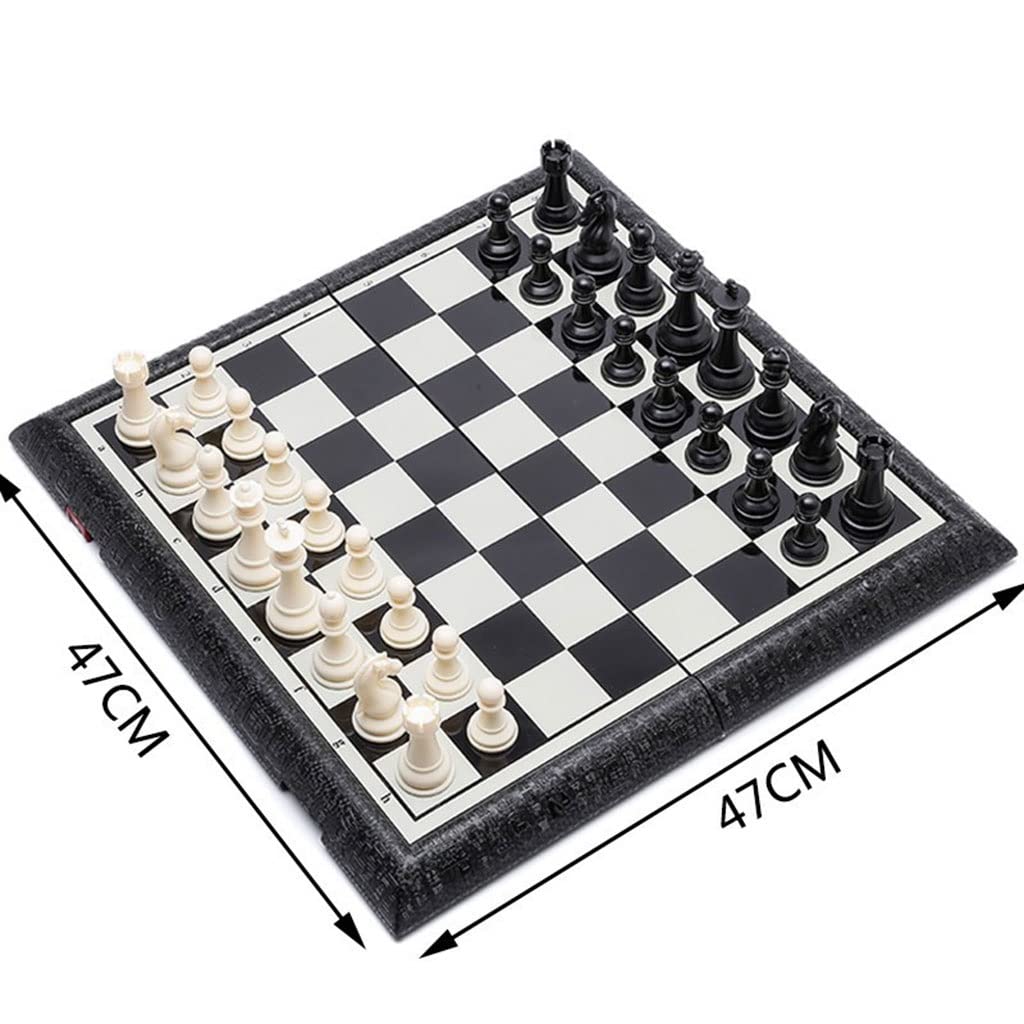 Schachspiel-Set, Schachspiel, Schachbrett-Set, magnetisches Schach, leicht zu tragen, faltbares Schachbrett, Studenten und Erwachsene, magnetisches Schach, Schach, Brettspiel, Schachspiel Schach