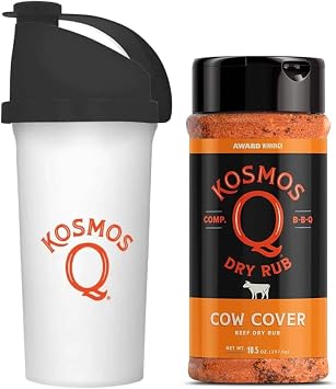 Kosmos Q Product Mixer 25 oz Cow Cover Steak Seasoning Rub