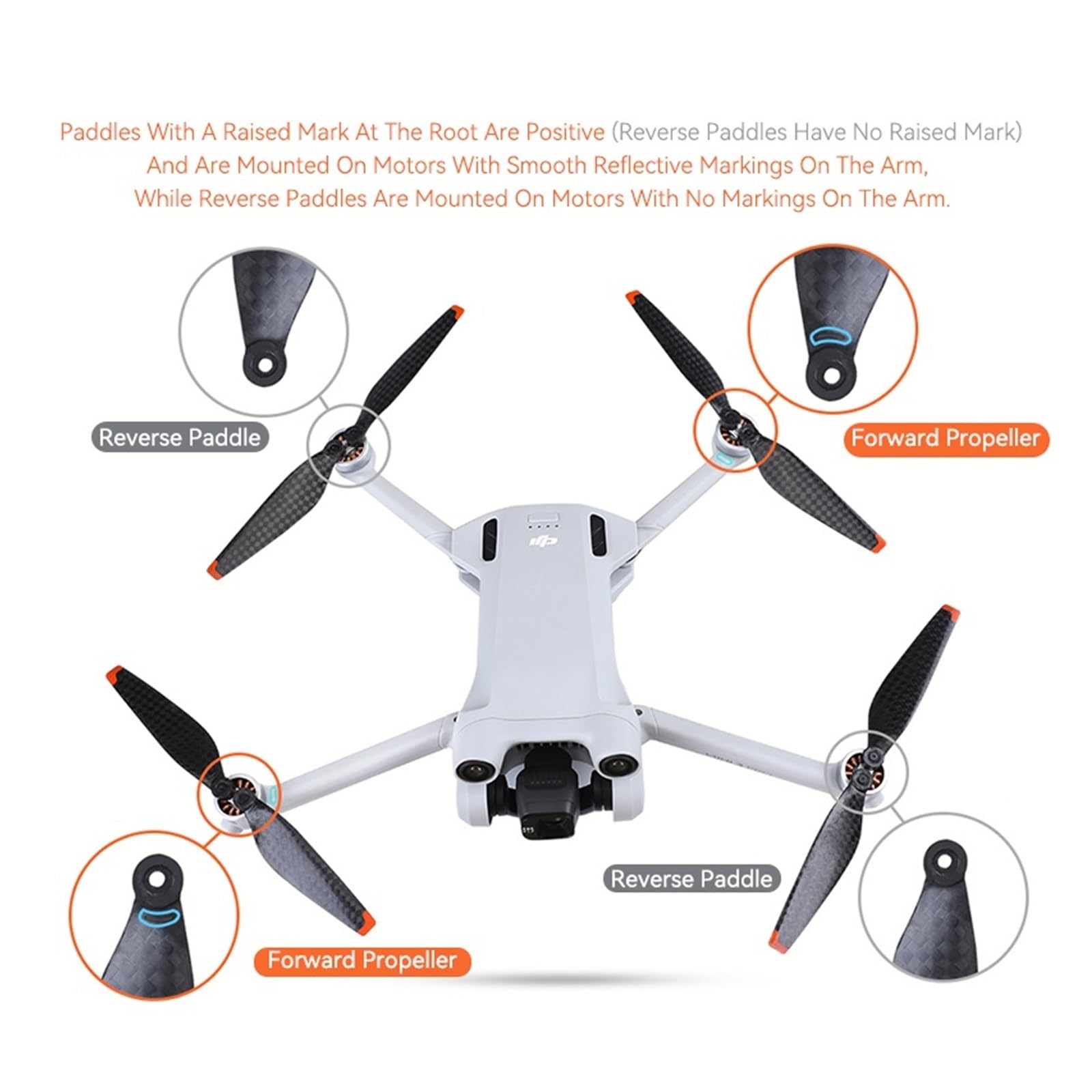 Hélices, compatible con DJI, Mini 3 4 Pro