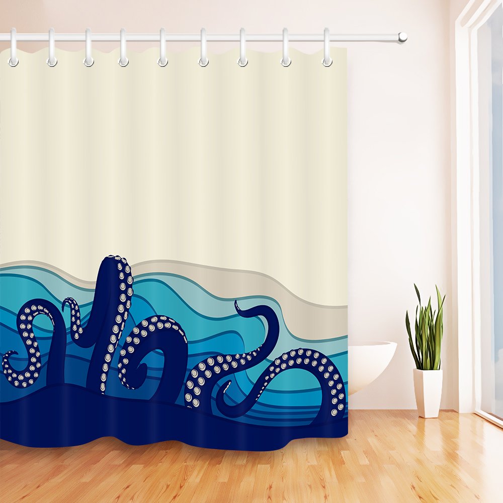 Sea Life Shower Curtains Curtains & Drapes 2023