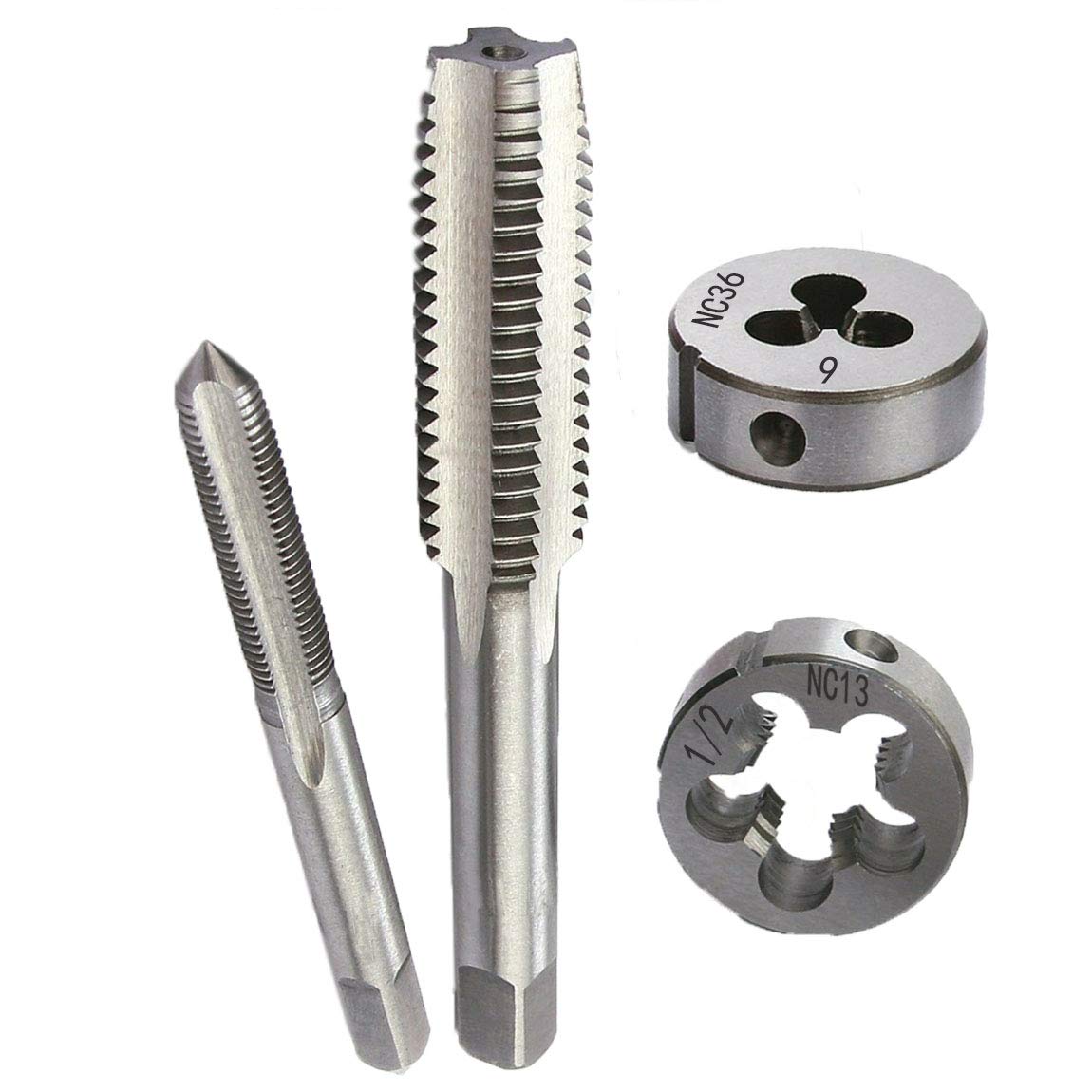 40 Piece Tap and Die Set,SAE Inch Sizes, Essential Threading Tool with