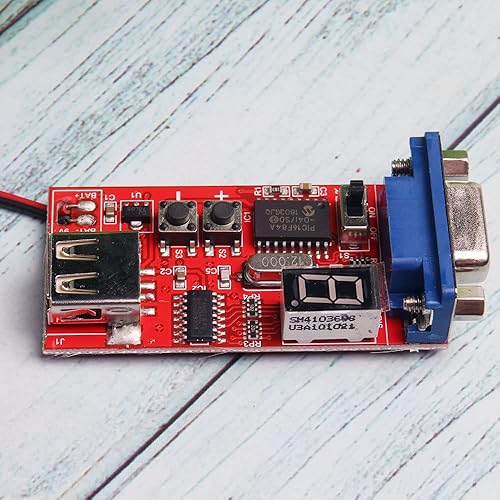 Miniatura 4 de Comimark 2 unids VGA generador de señal LCD pantalla probador 7V-12V entrada de energía