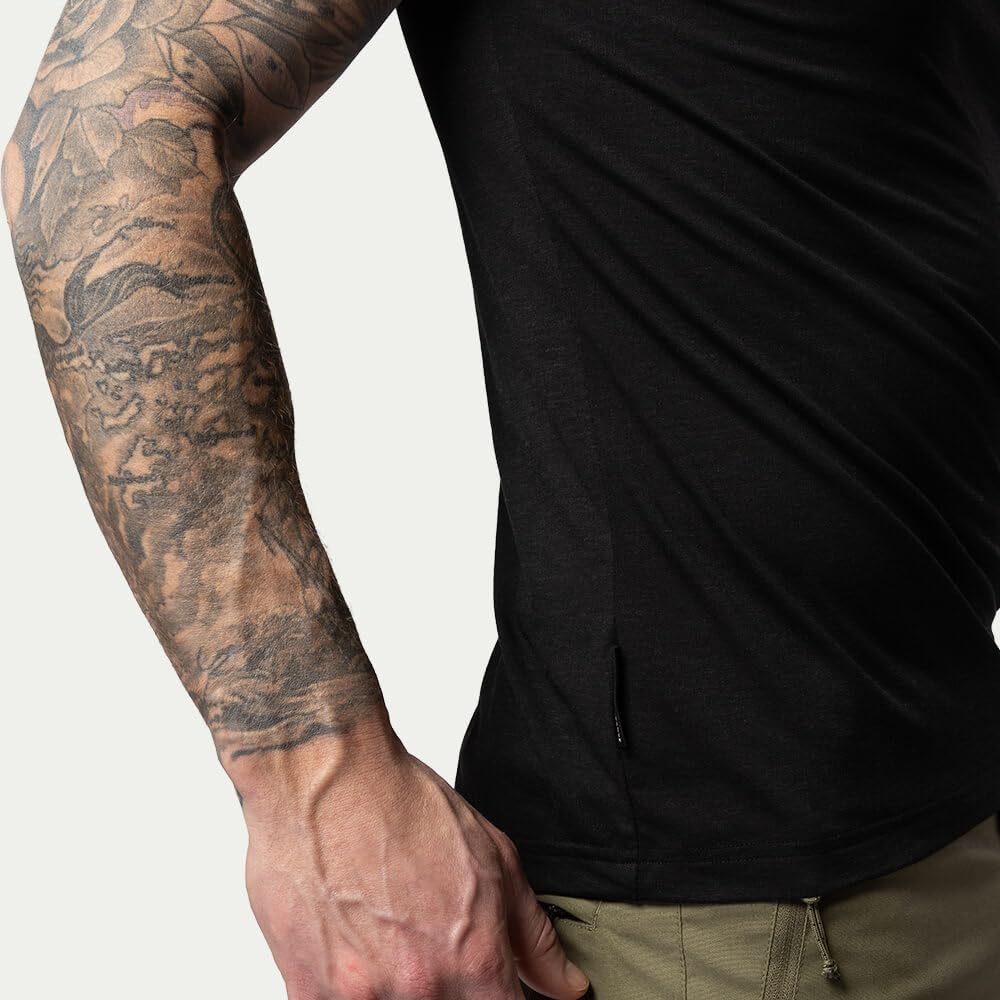 Beyond Nordic BN216 Light Merino T-Shirt Men – Breathable Base Schicht & Tag Tee