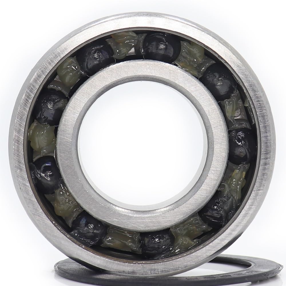 Broche de moteur industriel 6206HC sans surchauffe grâce au roulement Si3N4