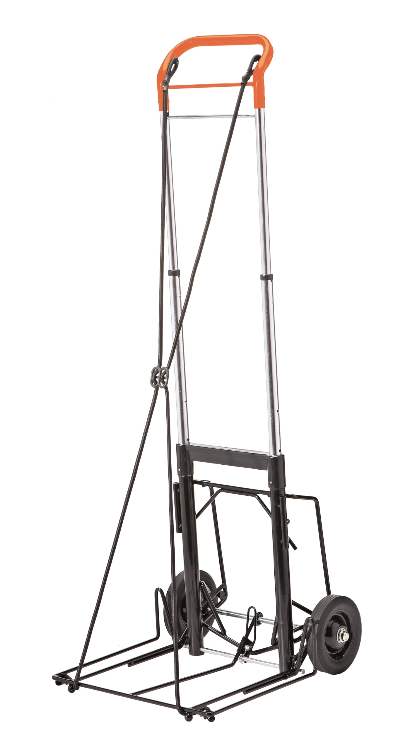 Flight Outfitters Flight Cart - Durable Heavy Duty 400lb Capacity Folding Cart w/Ergonomic Handle, 2 Wheels, Steel Frame, Aluminum Tubes for Luggage, Travel, Moving, Shopping