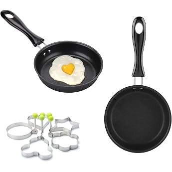 Mini Frying Pan 12 cm Non-Stick Frying Pan Small Induction Frying Pan