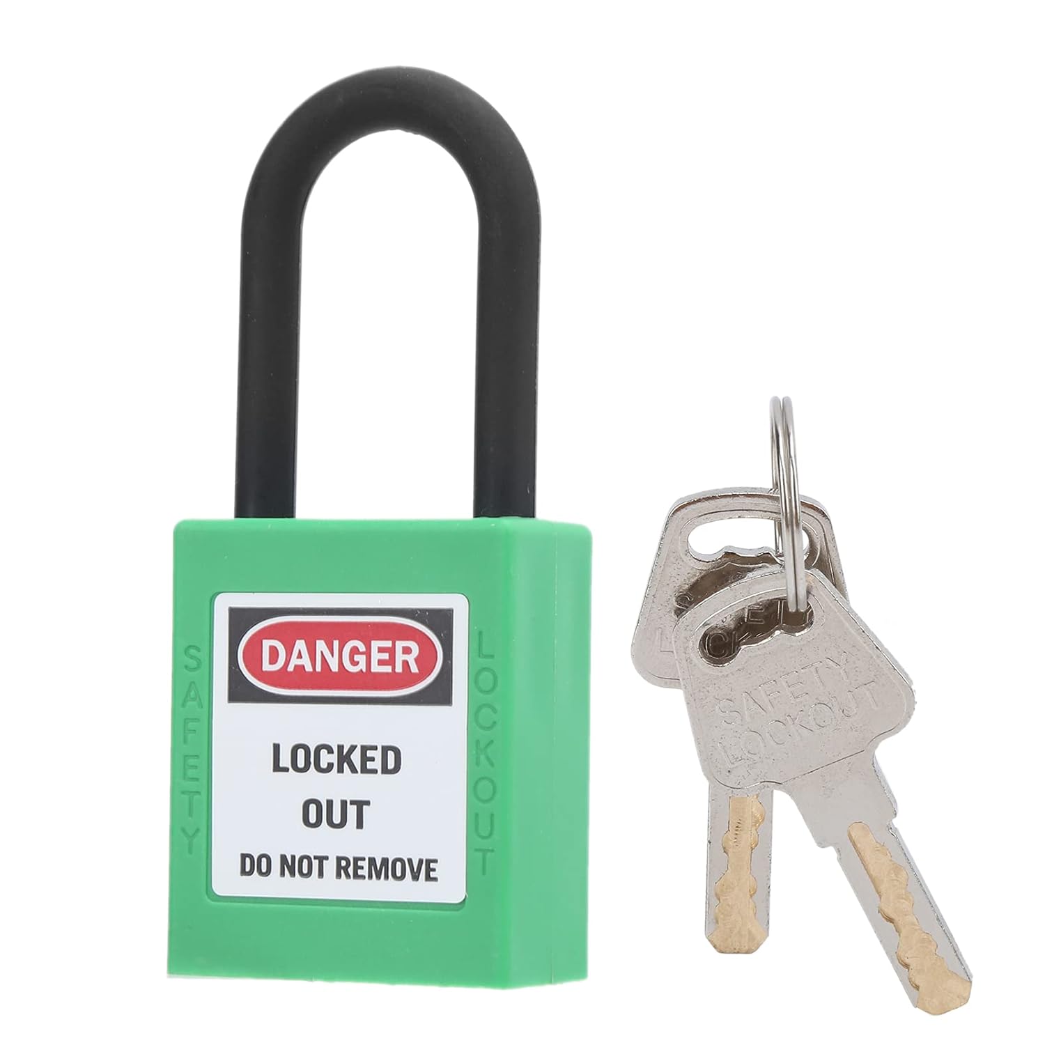 Isolation Lock, Insulation Safety Lockout 38mm/1.5in Shackle Lock for