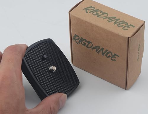 Miniatura 6 de Soporte de cámara Mini placa de trípode de liberación rápida QR placa de reemplazo para Sony VCT-60AV, VCT-D580RM, VCT-D680RM, VCT-R640 y más (2