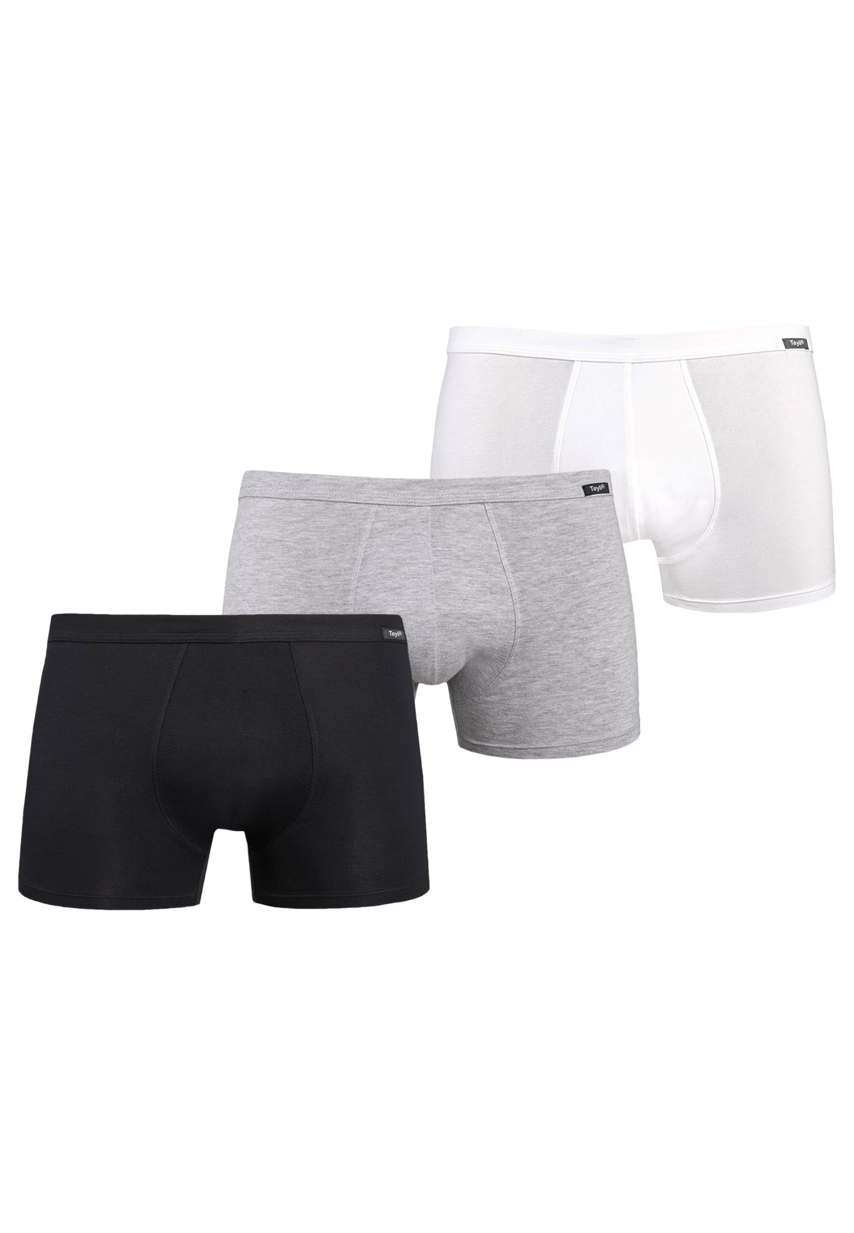 Teyli Męskie bokserki z bawełny Levi 3 szt, Wielokolorowy, XL