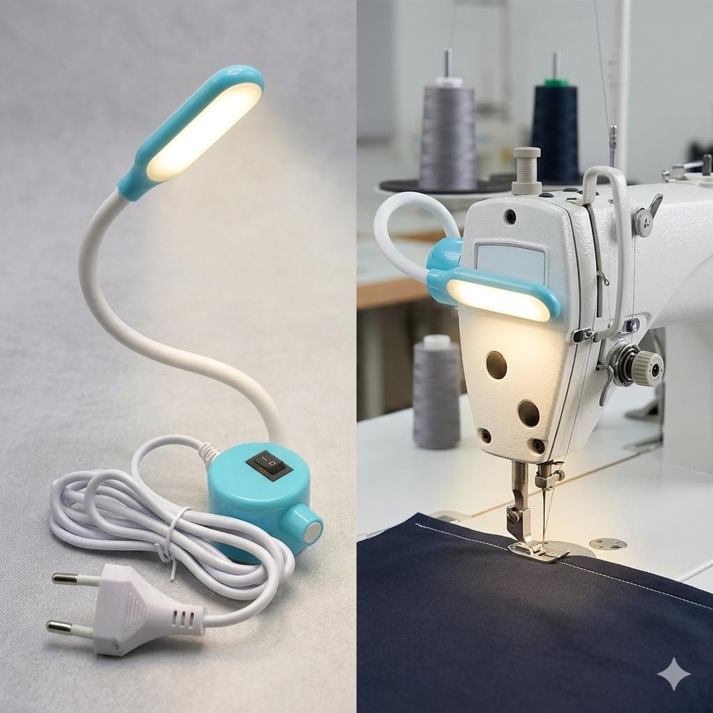 LYSOO SMT-7 LED Sewing Machine Light Multipurpose Magnetic Work Light for Tailoring, Stitching & Workshop Use-image-33