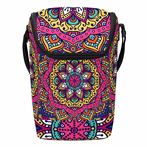 Bolsa de almuerzo psicodélico indio compacta contra pérdidas de calor 2