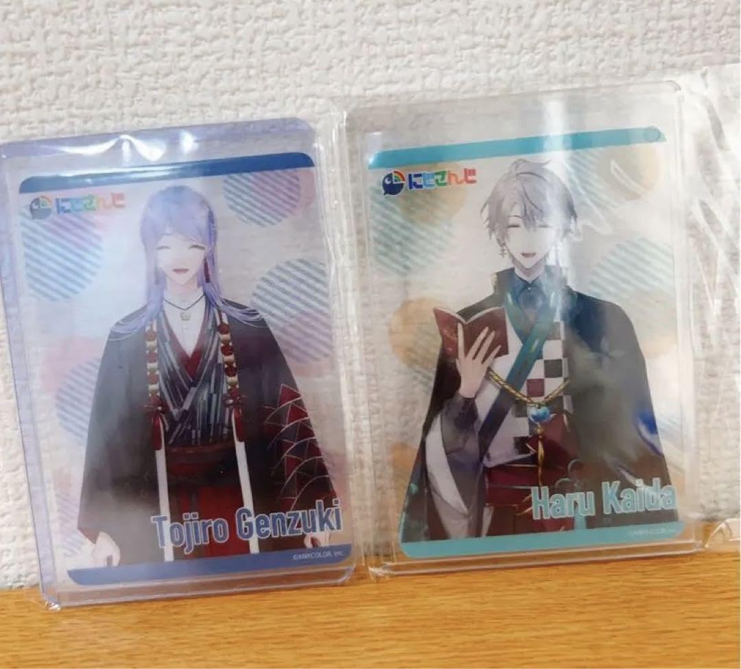 Amazon.co.jp: 甲斐田晴 弦月藤士郎 クリアカード : おもちゃ