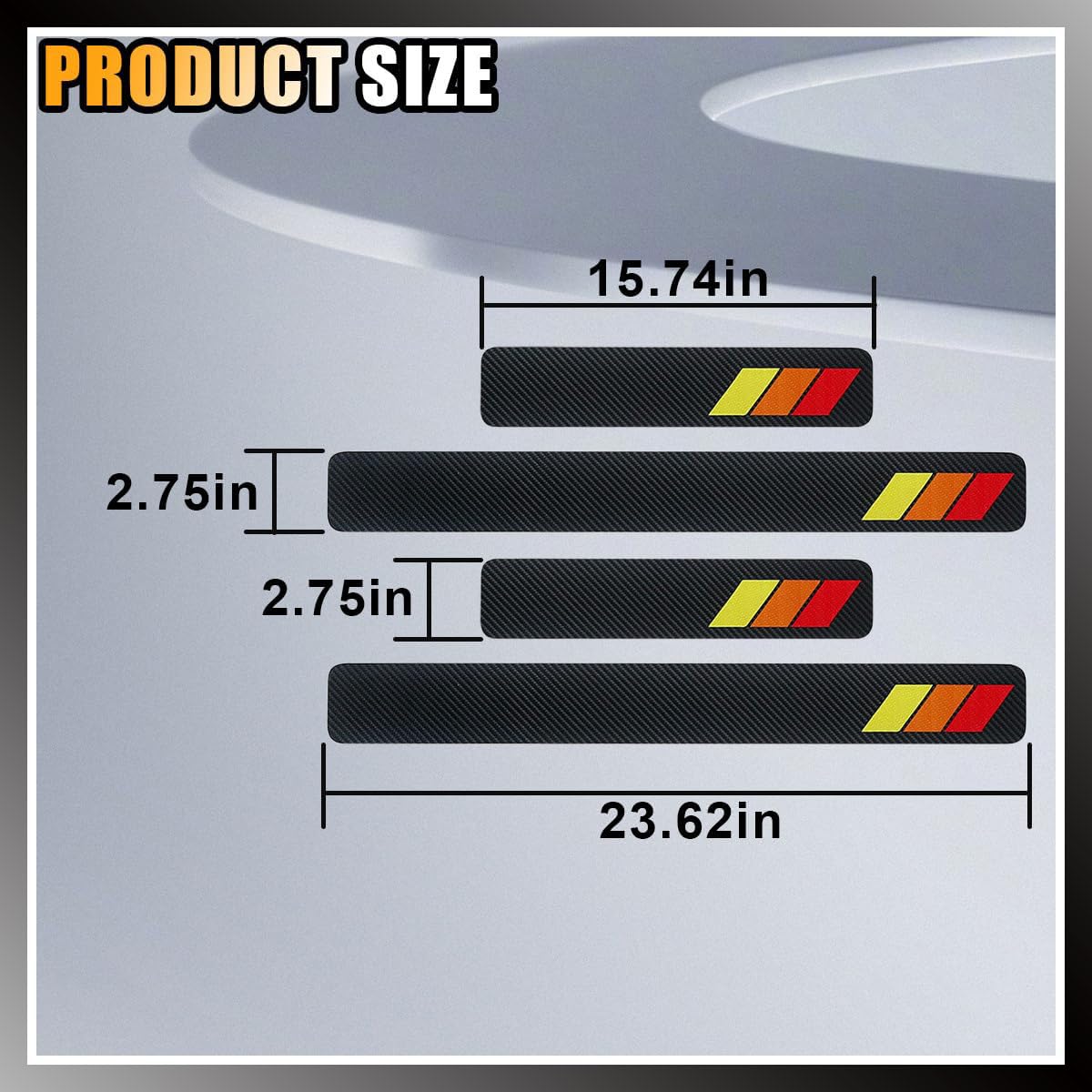 Battitacco Auto In Acciaio Inox Per BMW X3 (G45) 2024-2025 - 4 Pezzi, Protezione Antigraffio