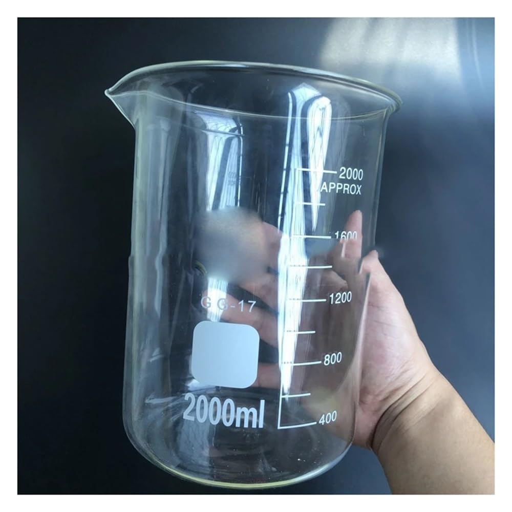 Attrezzature e forniture di laboratorio 4 pezzi/lotto Laboratorio 10ml-500ml Becher in vetro Tazza di misurazione Attrezzatura da laboratorio