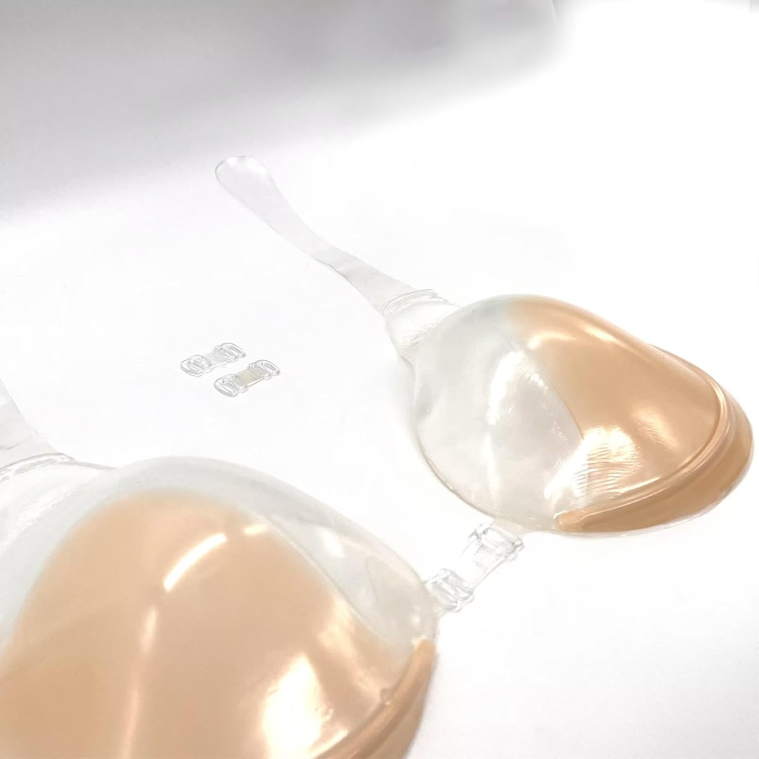 Sticky Bra Pushup Plus Size - Clear Strapless Bra Large Breast Adhesive Invisible Backless Bras for Dress Boob Lift Tape - Image 8