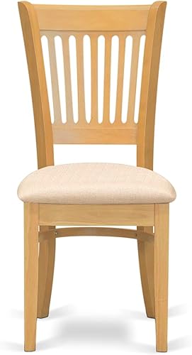 Miniatura 13 de East West Furniture Mesa y sillas de comedor Avon de madera de roble (7 piezas)