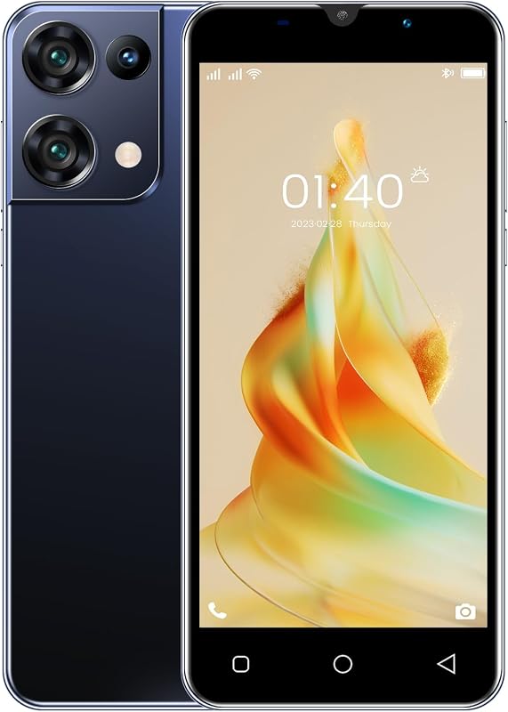 Teléfonos celulares desbloqueados Android, teléfonos inteligentes de 6,38 pulgadas 2+16G teléfonos Dual Sim, miniteléfono de 2850mAh, teléfonos inteligentes, teléfonos celulares