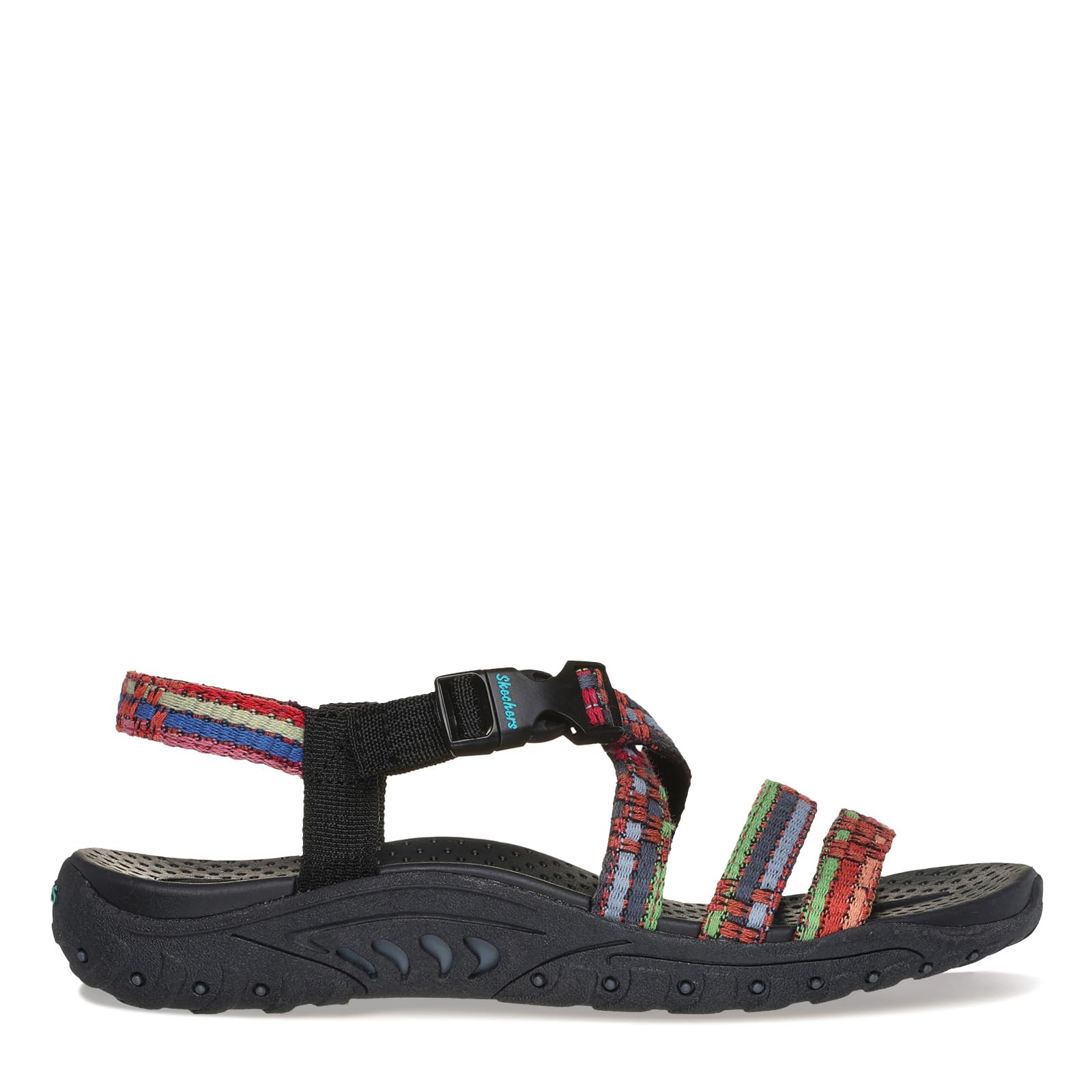 Skechers Kobiety Reggae – Sew Me – Tkane Paski W Stylu BohoSandał