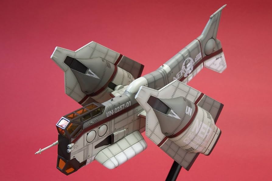 【完成品】ヱヴァンゲリヲン新劇場版 要人輸送用ネルフ司令官専用垂直離着陸機 要人輸送用ネルフ司令官専用垂直離着陸機 (プラモデル) - ホビー