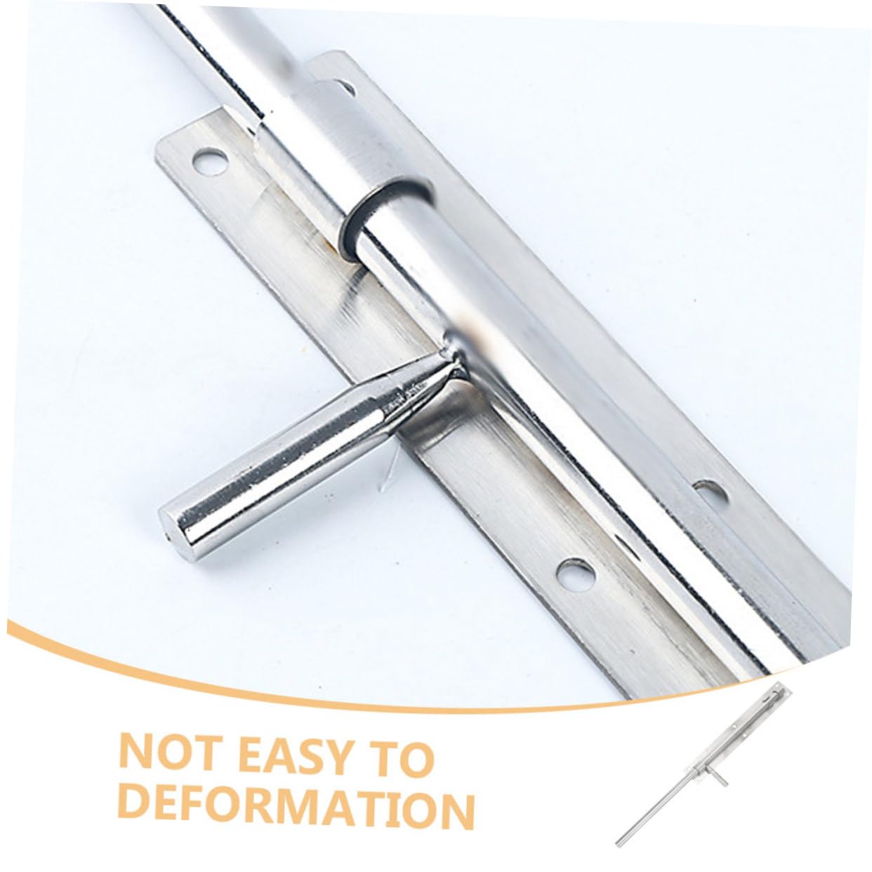 HOMSFOU 2pezzi Serrature Per Inossidabile Latch Per Ingressi Bulloni Per Facile Installazione Per Fences e