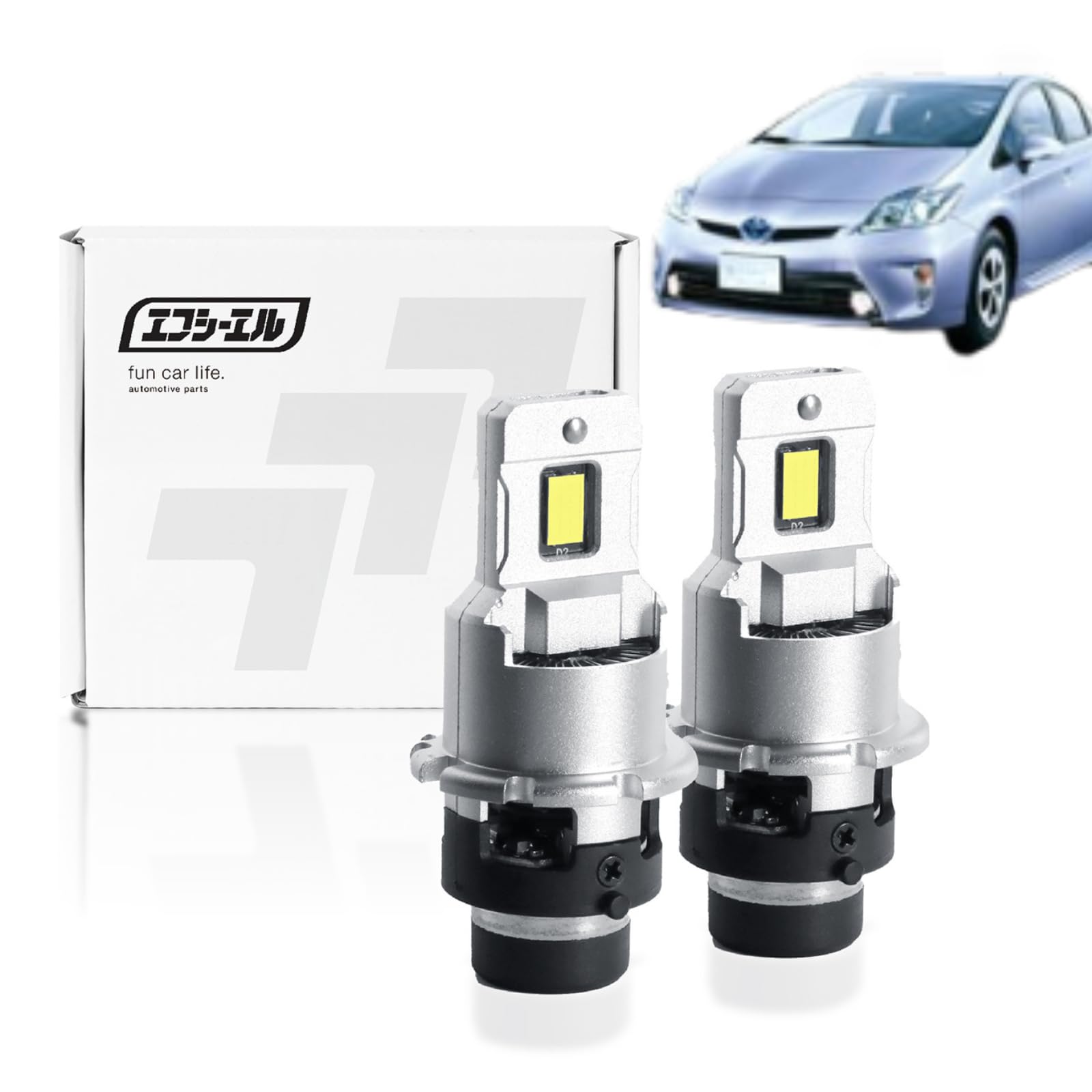 Amazon | fcl.(エフシーエル) プリウス 30系 d4s led ヘッドライト