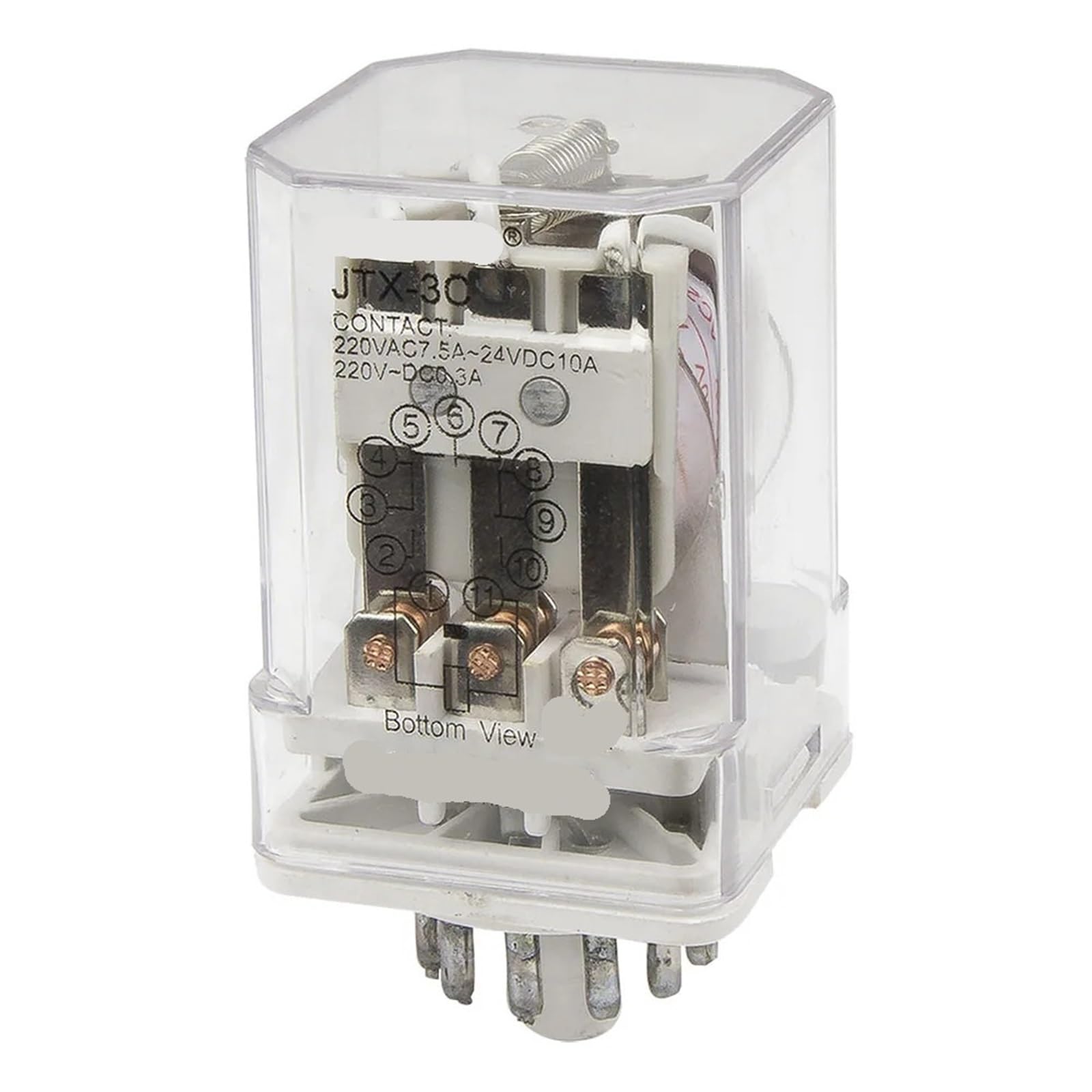 Relais de puissance JTX-3C 12VDC pour circuits électriques - 6