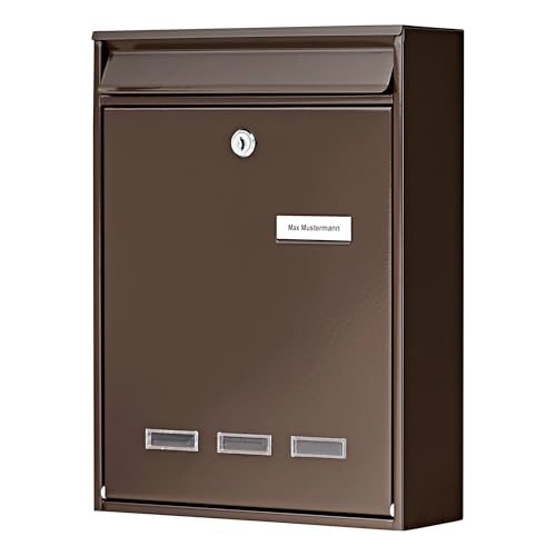 Burg-Wächter Anlagenbriefkasten, A4 Einwurf-Format, EU Norm EN 13724,...