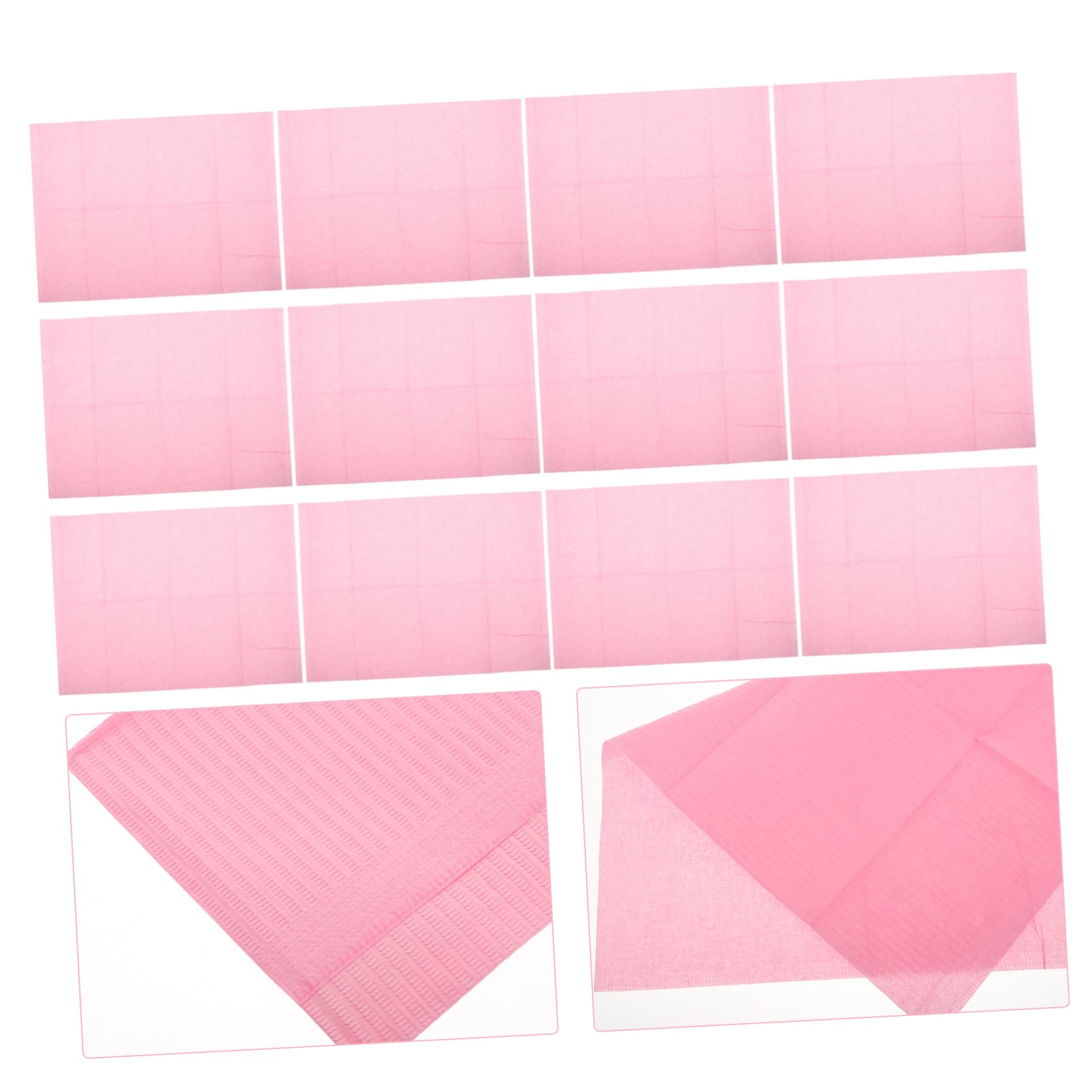 Tappetino per Manicure Monouso Non Tessuto, e Antiolio, Supporto Comodo la Mano, 125 Pezzi Rosa per Salone Unghie | Antiolio, Supporto Confortevole per Mano, per Salone e Manicure Professionale