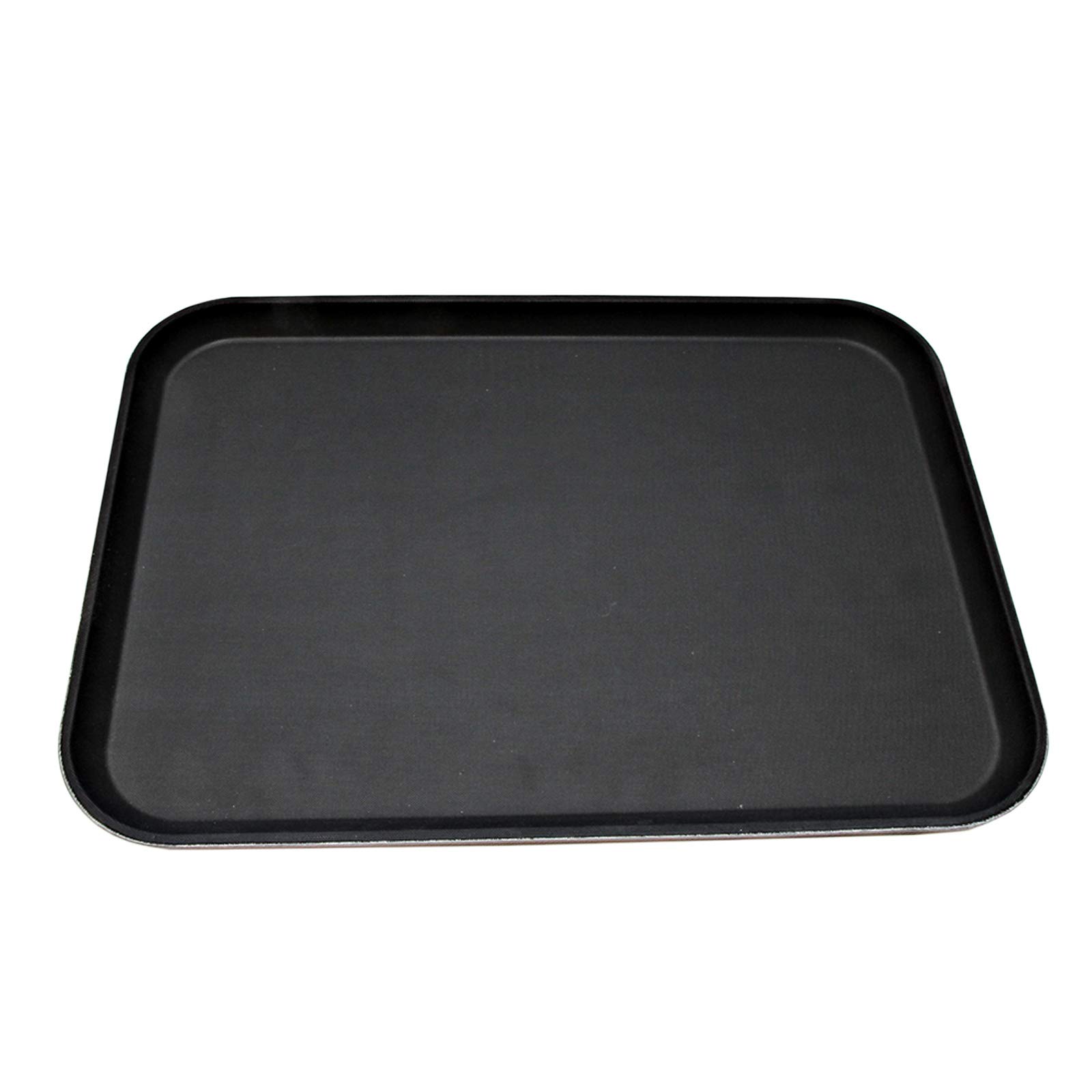 Ezone Rectangular Non-Slip Serving Waiter Tray 14"X10" Bar Pub Restaurant Café Drinks
