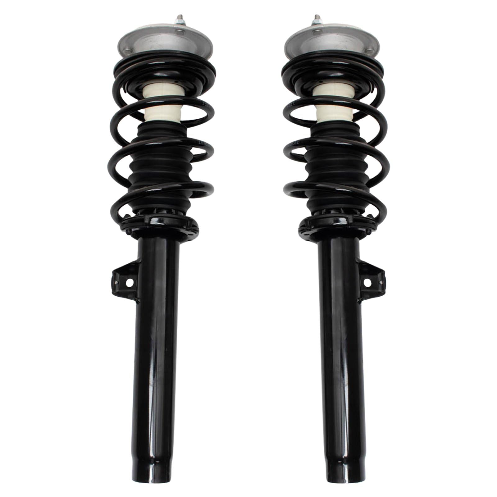 TRQ Front Strut & Coil Spring Assembly Set Driver & Passenger Sides Compatible with 13-15 BMW X1