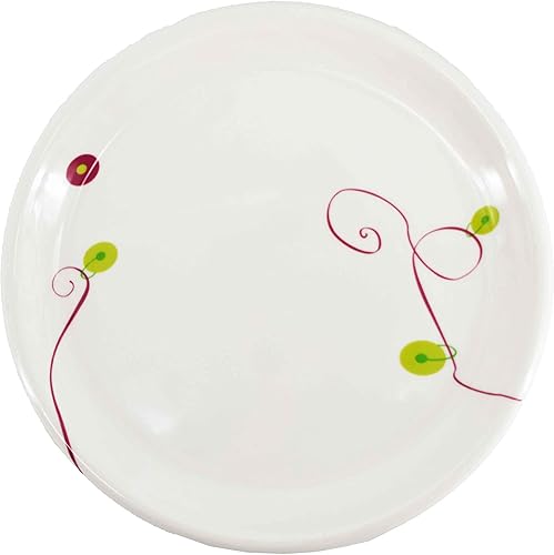 UNIWARE Plato llano redondo, 11", 100% melamina, blanco