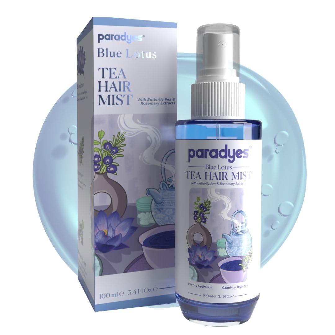 Paradyes Blue Lotus Tea Hair Perfume for Intense Hydration & Calming Fragrance | Made for all hair types | For Men & Women |100ml-picture-37