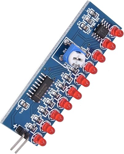 Miniatura 3 de 2pcs agua que fluye módulo de luz NE555+CD4017 LED Chaser LED luz corriente